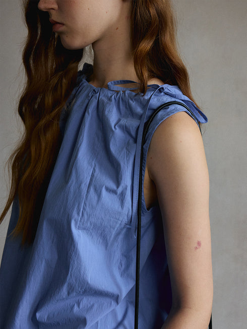 Haze Drawstring Boatneck Top