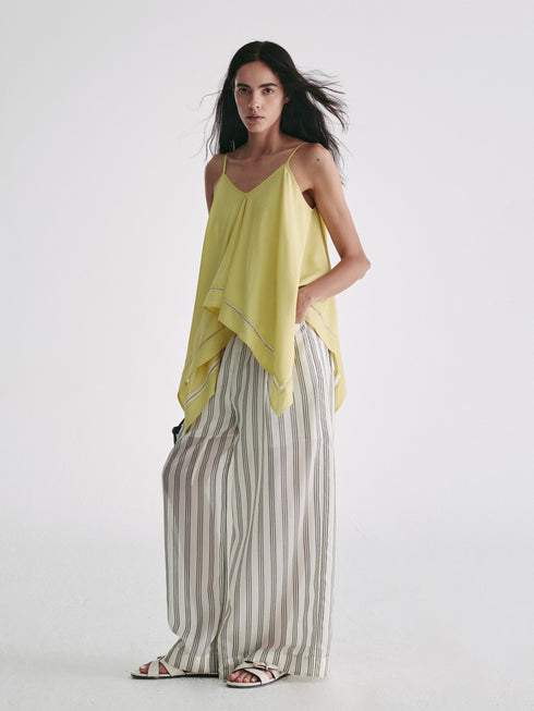 Frost Lyocell Asymmetric Cami