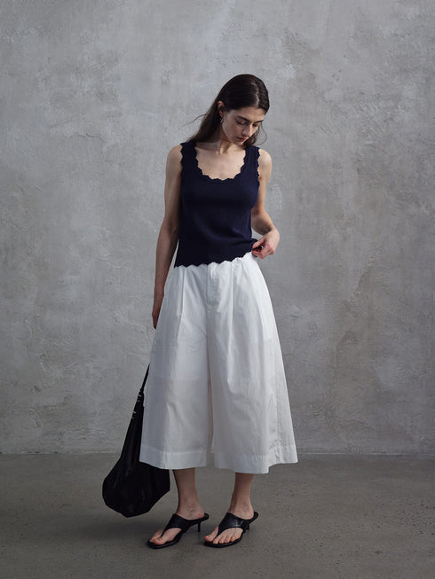 Obscura Cropped Wide-Leg