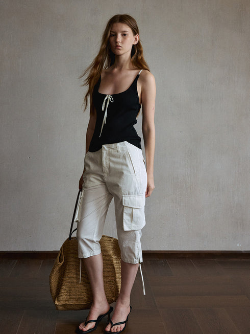 Lucent Cropped Cargo