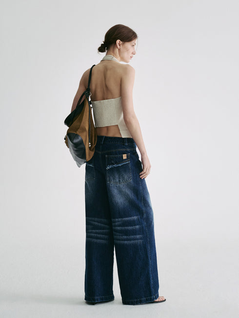 Meridian V-Neck Halter Top