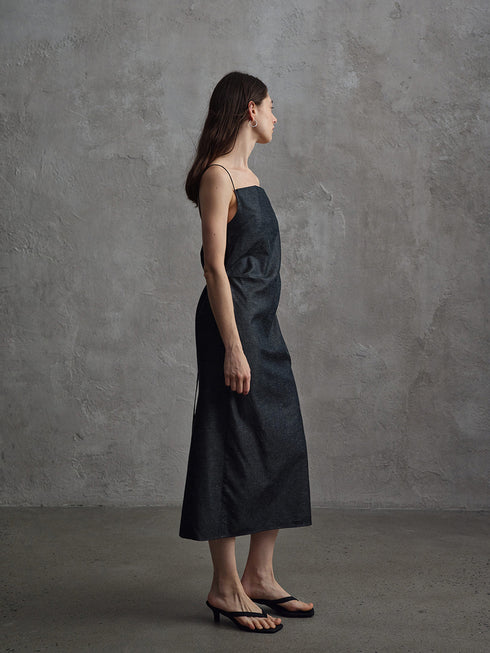 Obscura Square-Neck Dress