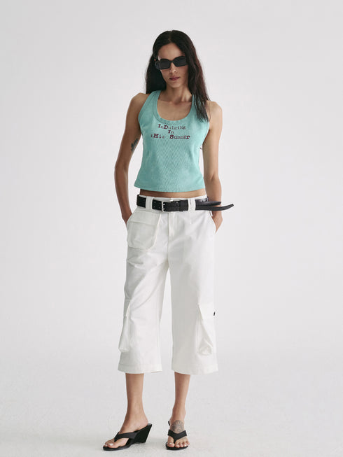 Vapor Utility Cropped Trousers