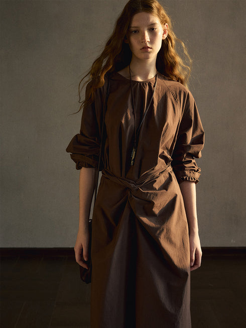 Orla Twist-Waist Dress