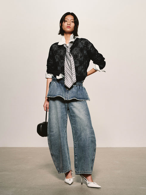 Fable Cardigan Pointelle