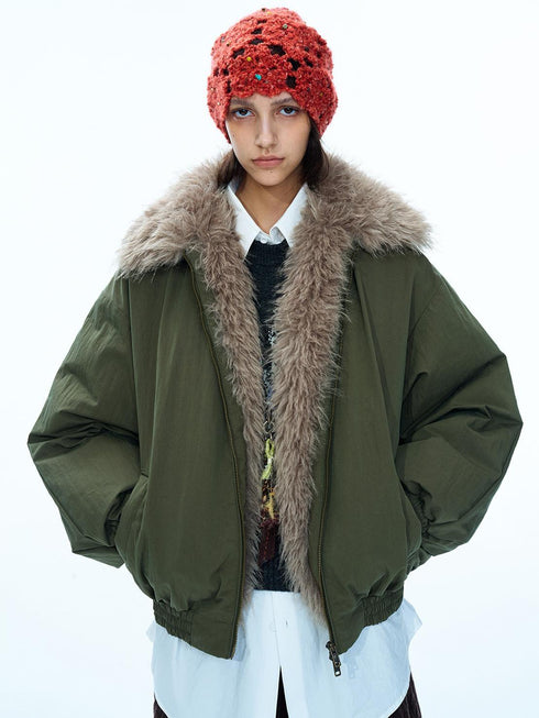 Orb Plush Puffer Jacket