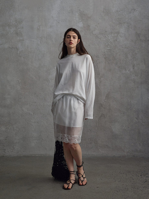 Vesper Cotton Crewneck Knit