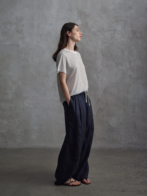 Nocturne Lyocell-Linen Trousers