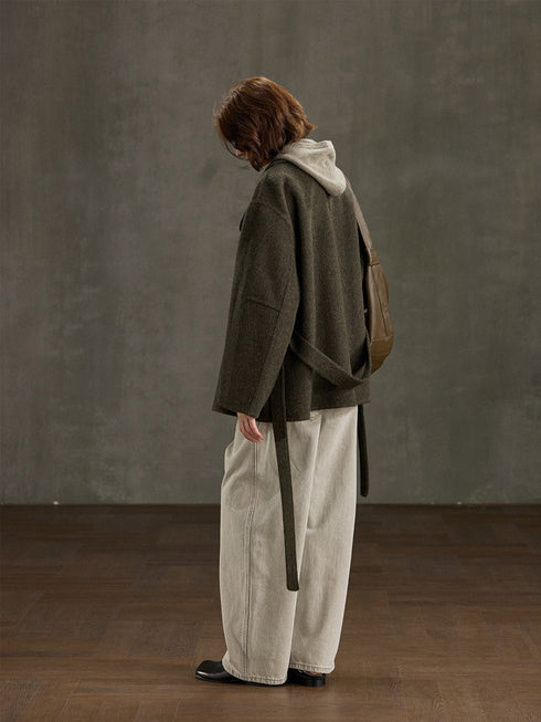 Corvian Wool Short Coat