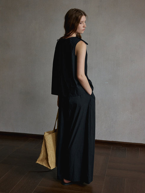 Eclipse Gathered Wide-Leg