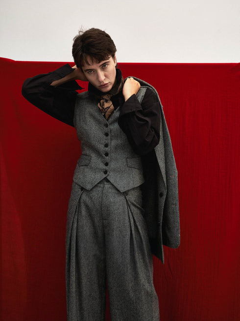 Orris Double-Breasted Wool Blazer