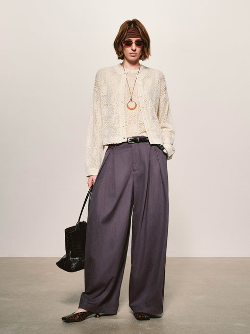 Fable Pointelle Cardigan