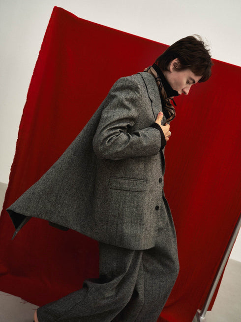 Orris Double-Breasted Wool Blazer