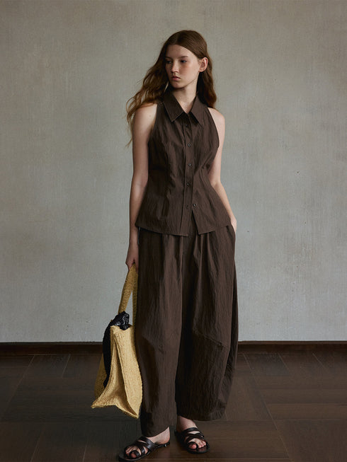 Mica Barrel Trousers