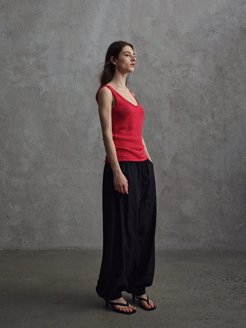 Inkveil Strappy U-Back Tank
