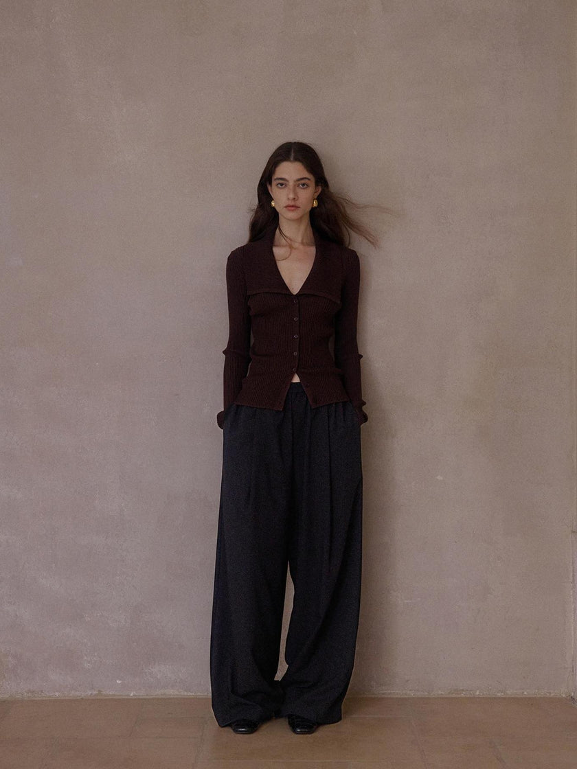 Liora Cardigan côtelé TENCEL™