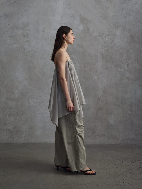 Lucent Washed Cargo Trousers