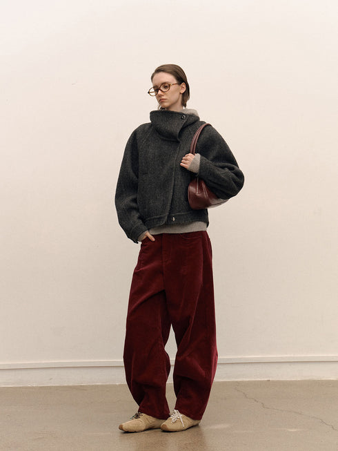 Tavin High-Collar Jacket