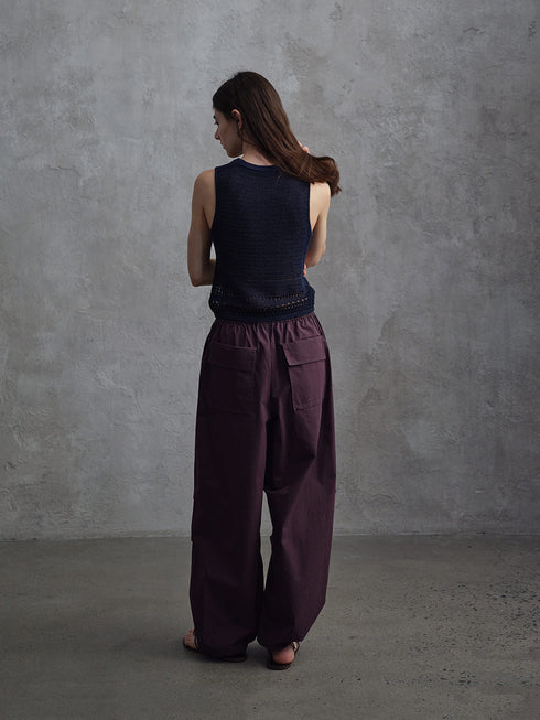 Halo Drawstring Balloon Trousers