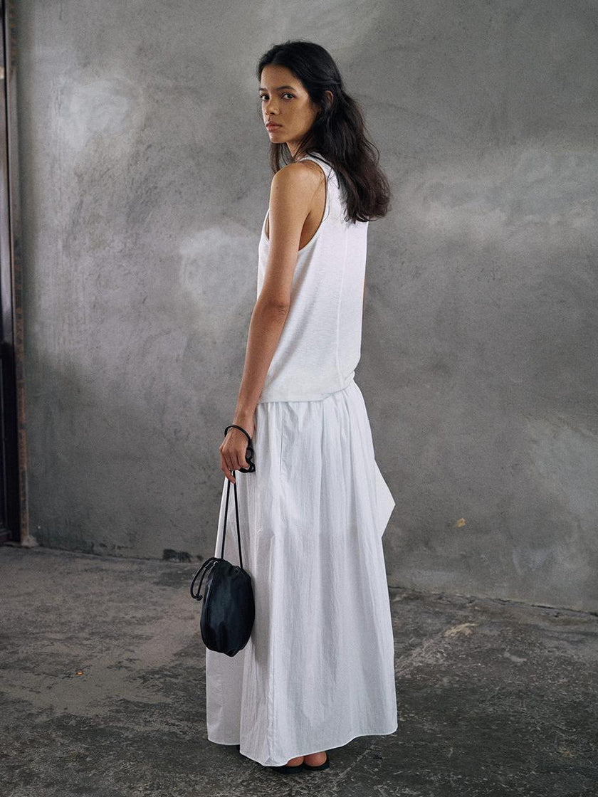 Nightfall Gathered Skirt