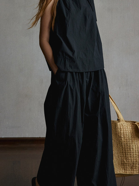Eclipse Gathered Wide-Leg