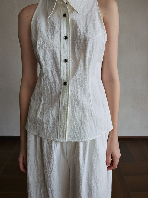Flint Crinkled Cotton Shirt