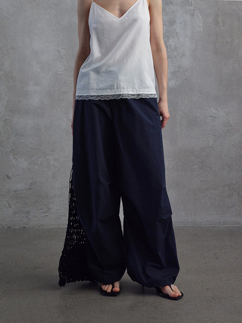 Halo Drawstring Balloon Trousers