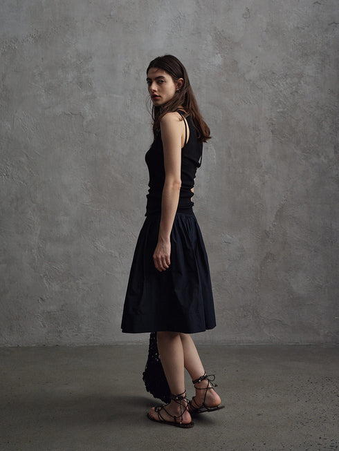 Nightfall Pleated Skirt