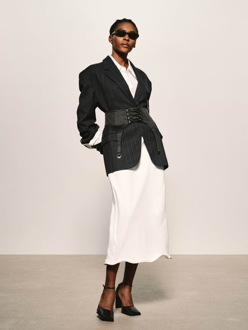 Polo en coton blanc