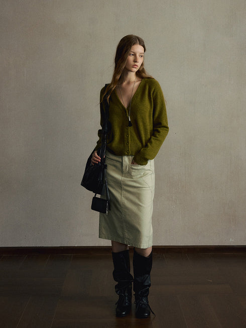 Nola Washed Utility Skirt