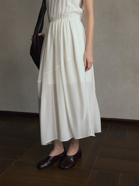 Mira Textured Midi Dress