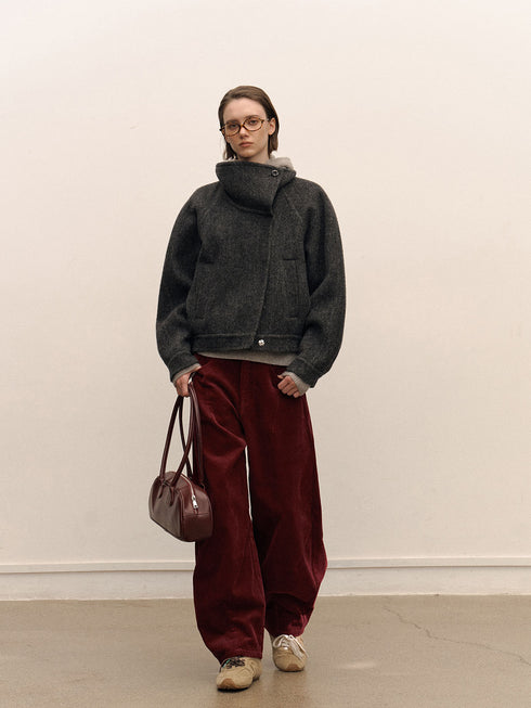 Tavin High-Collar Jacket