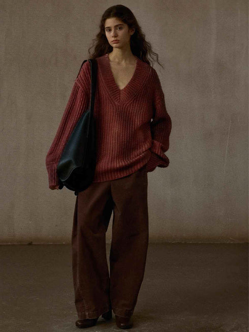 Scribe Gradient V-Neck Knit