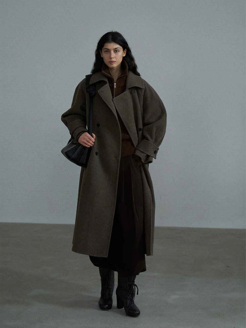 Auryn Double-Faced Wool Coat
