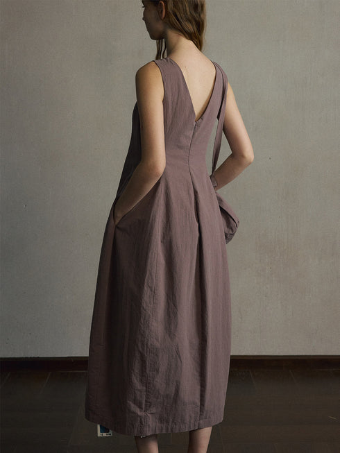 Ilse Open-Back Midi Dress