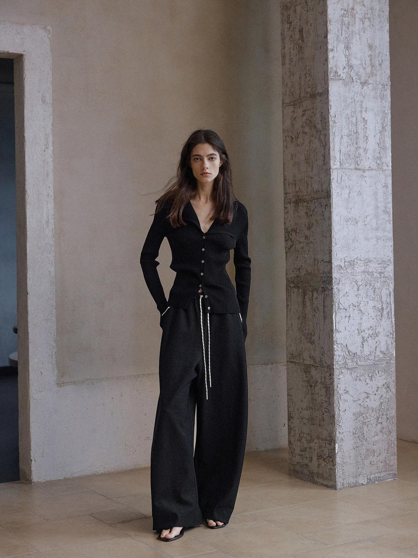 Liora Cardigan côtelé TENCEL™