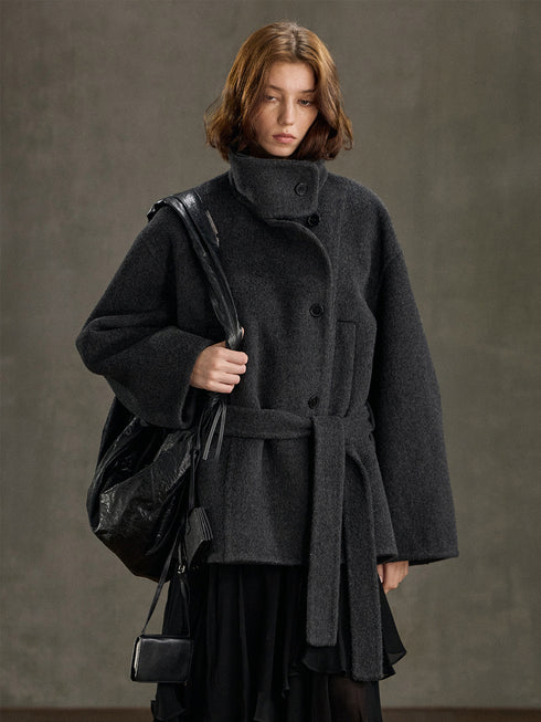 Corvian Wool Short Coat