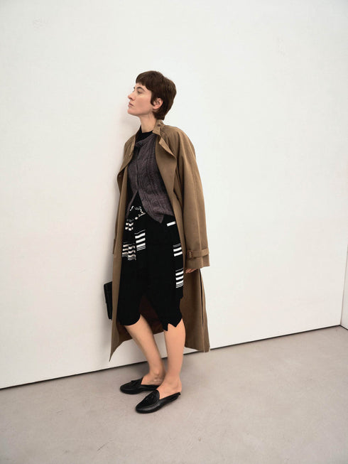 Eira Belted Tencel Coat