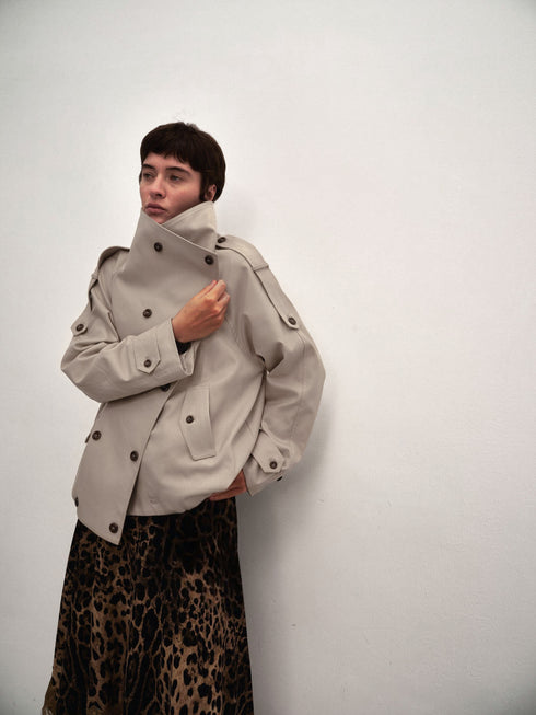 Mirel Cropped Wool Jacket