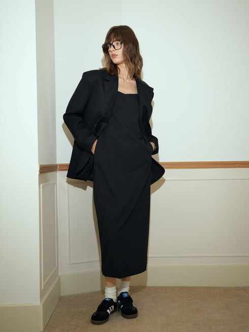 Noir Wool Mark Blazer