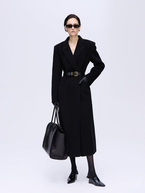 Structured Wool Alpaca Coat