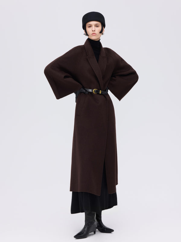 Wool Alpaca Long Coat