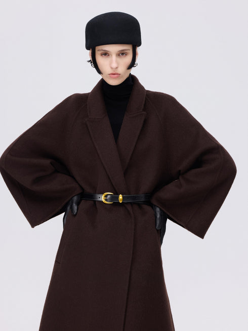 Wool Alpaca Long Coat