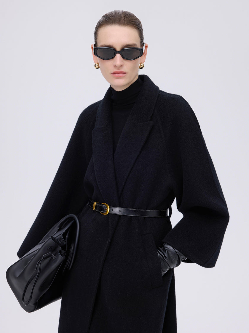 Wool Alpaca Long Coat