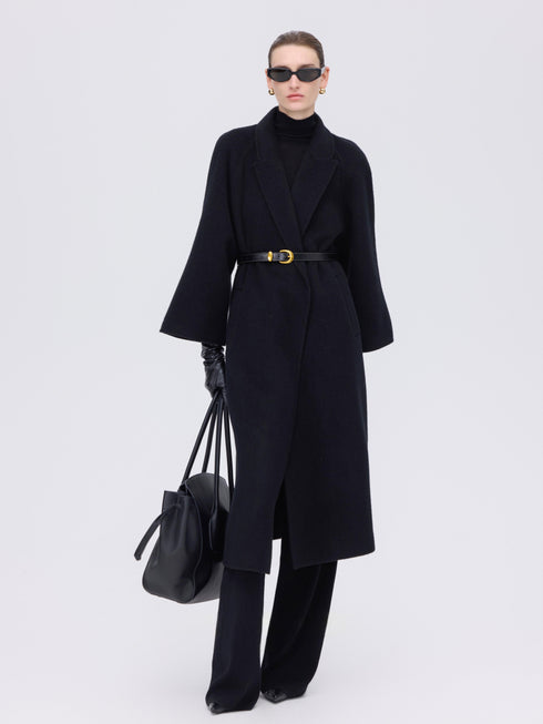 Wool Alpaca Long Coat