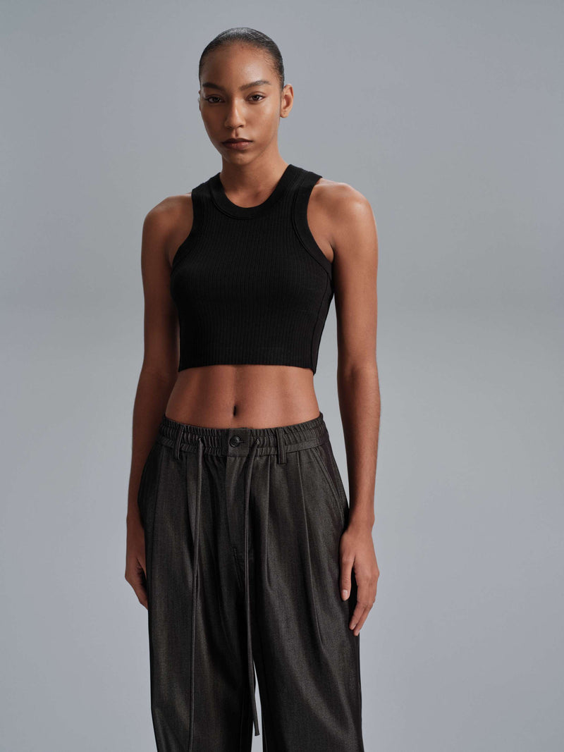 Gilet Contour Line - Noir