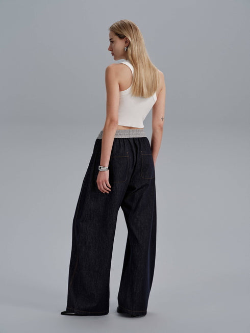 Contour Line Vest - White