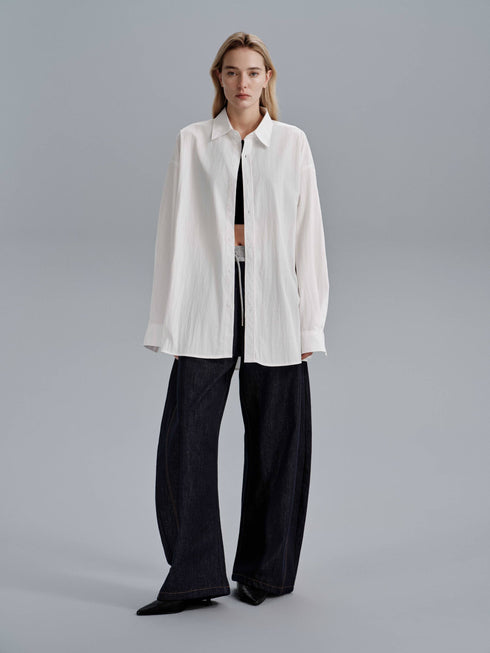 Lunea Flow Shirt - White