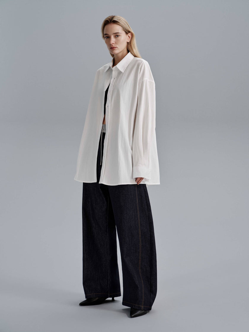 Lunea Flow Shirt - White