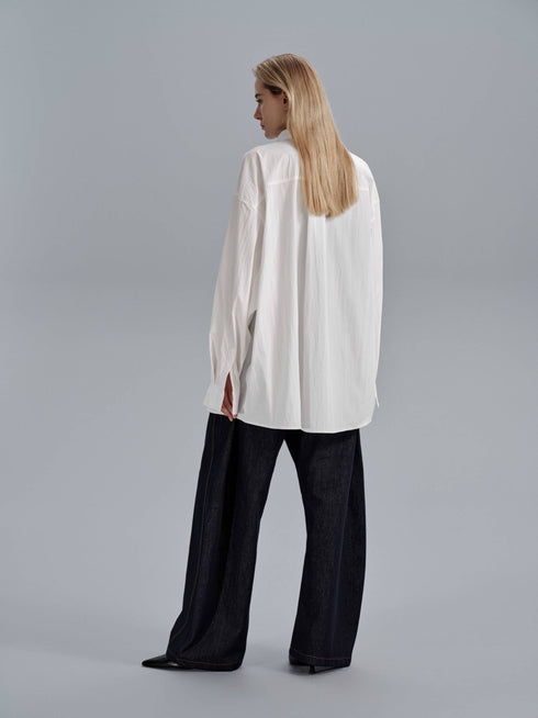 Lunea Flow Shirt - White